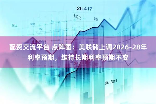 配资交流平台 点阵图：美联储上调2026-28年利率预期，维持长期利率预期不变